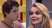 Felipe Prior e Marcela na casa do BBB20 - Globoplay