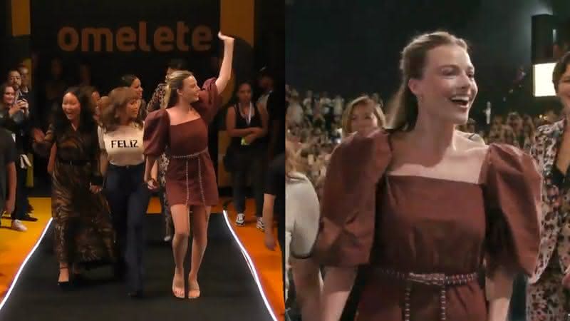 Margot Robbie e elenco de Aves de Rapina na CCXP - Youtube