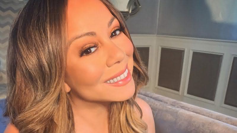 Mariah Carey em publicação nas redes sociais - Reprodução/Instagram