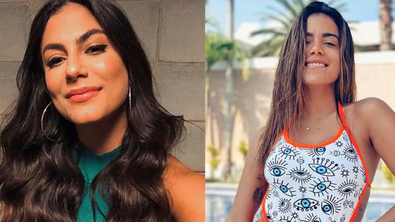 Mati Gonzalez e Anitta em fotos publicadas em seus perfis - Instagram