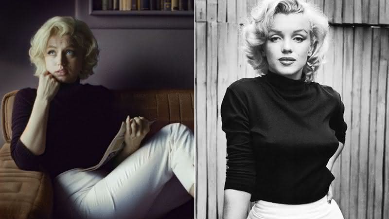 Marilyn Monroe e Ana de Armas gêmeas? Internautas ficam impressionados com semelhanças após o trailer de "Blonde" - Divulgação/Netflic/IMDb