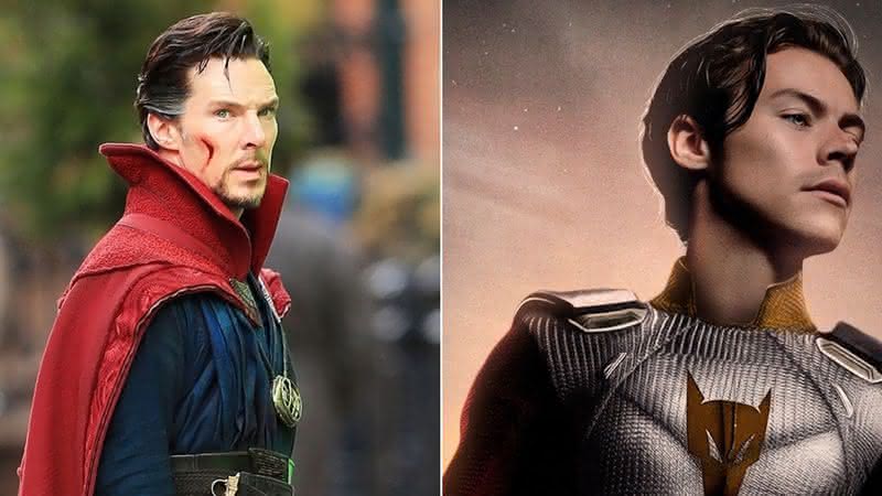 Benedict Cumberbatch revela que não sabia da entrada de Harry Styles no MCU - Divulgação/Marvel Studios