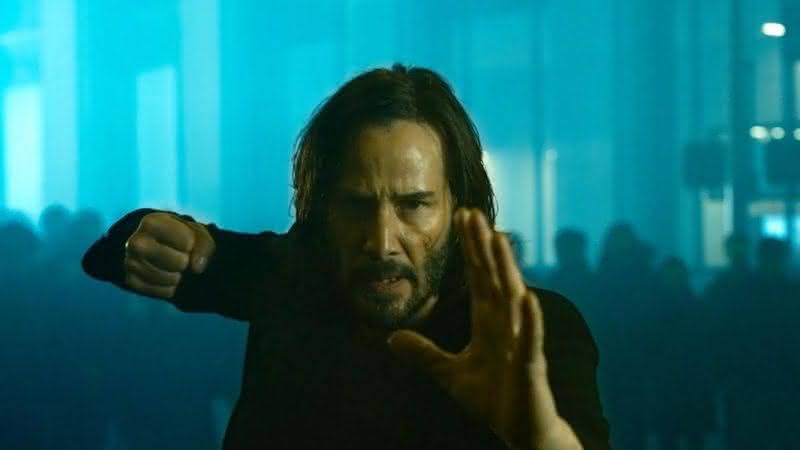 Keanu Reeves é o protagonista de "Matrix Resurrections" - (Divulgação//Warner Bros.)