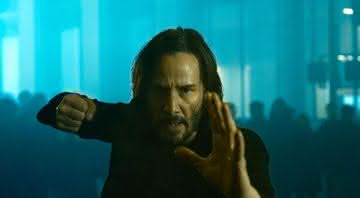 Keanu Reeves é o protagonista de "Matrix Resurrections" - (Divulgação//Warner Bros.)