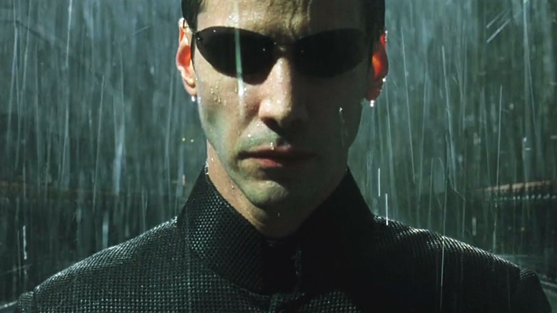 Keanu Reeves em Matrix Revolutions - Divulgação/Silver Pictures