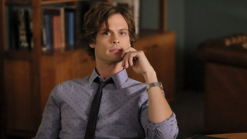 Matthew Gray Gubler como Spencer Reid em Criminal Minds - Reprodução/CBS