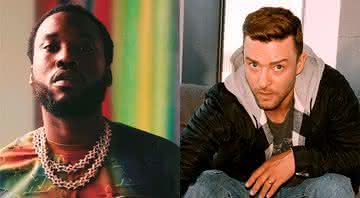 Meek Mill compartilhou vídeo em um estúdio de filmagem com Justin Timberlake - Instagram