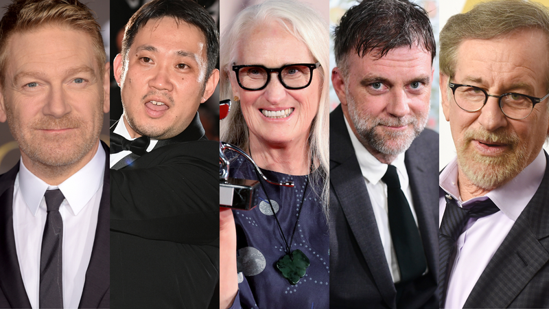 Kenneth Branagh, Ryusuke Hamaguchi, Jane Campion, Paul Thomas Anderson e Steven Spielberg disputam a categoria de Melhor Direção no Oscar 2022 - Getty Images/Jason Kempin/Pascal Le Segretain/Marc Piasecki/Emma McIntyre/Kevin Winter