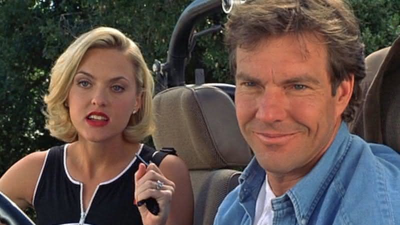 Elaine Hendrix e Dennis Quaid em Operação Cupido - Divulgação/Disney