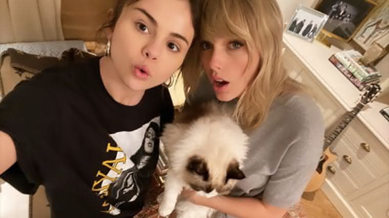 Selena Gomez, Taylor Swift e Benjamin Button - Foto/Instagram