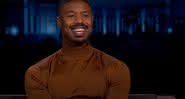 Michael B. Jordan em entrevista ao apresentador Jimmy Kimmel - Reprodução/YouTube