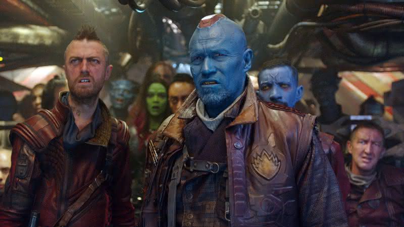 Michael Rooker como Yondu em Guardiões da Galáxia - Reprodução/Marvel