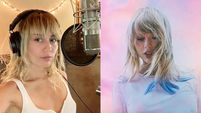 Miley Cyrus e Taylor Swift estão entre os lançamentos da semana. Crédito: Reprodução/Divulgação