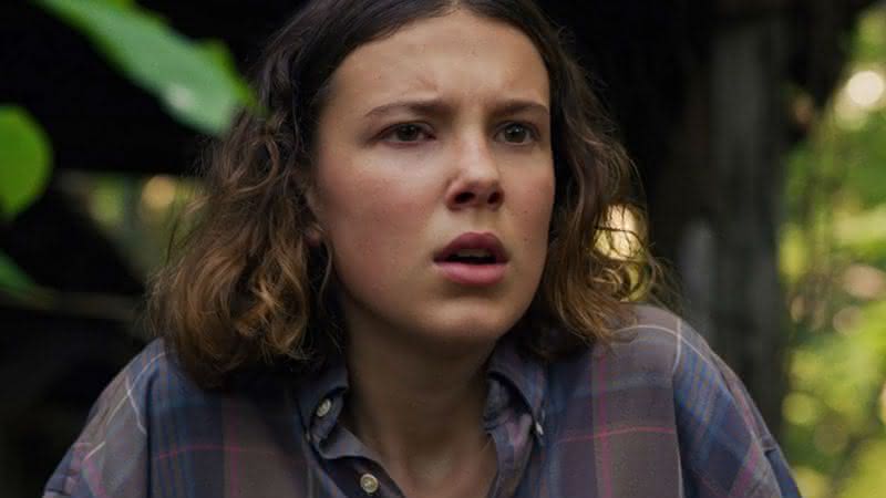 Millie Bobby Brown como Eleven em Stranger Things - Divulgação/Netflix