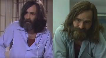 Charles Manson da vida real versus sua adaptação para Mindhunter (Reprodução/YouTube)