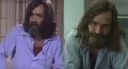 Charles Manson da vida real versus sua adaptação para Mindhunter (Reprodução/YouTube)