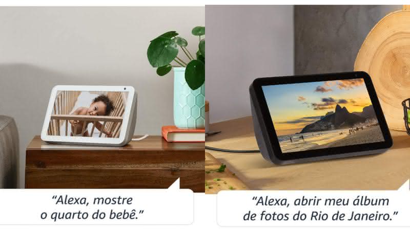 Echo Show 8: o dispositivo que vai te ajudar a organizar sua vida - Reprodução/Amazon