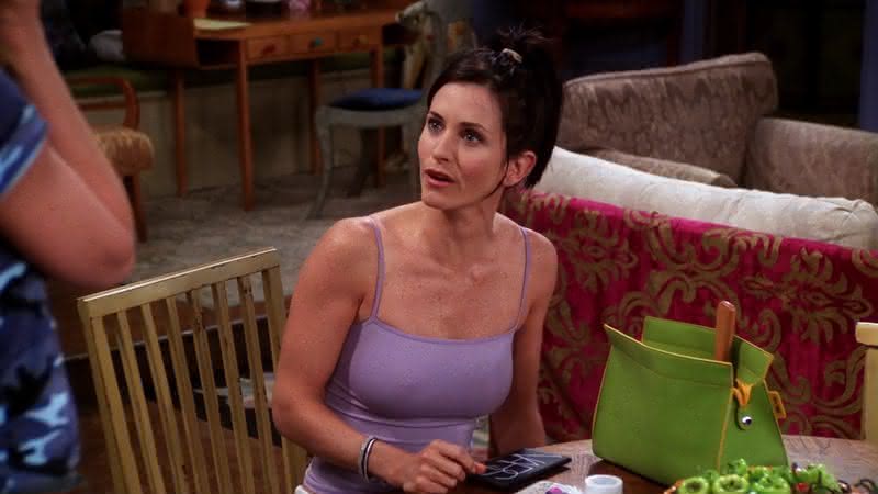 Courteney Cox como Monica em Friends - Divulgação/NBC