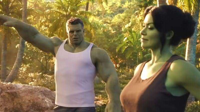 "Mulher-Hulk": Bruce ensina Jennifer a usar seus poderes em nova cena; assista - Divulgação/Marvel Studios