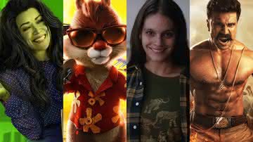 "Mulher-Hulk: Defensora de Heróis", "Tico e Teco: Defensores da Lei", "RRR: Revolta, Rebelião, Revolução" e mais surpresas de 2022 em nossa #RetrospectivaCineBuzz - Divulgação/Marvel Studios/Disney+/Paramount Pictures/Netflix