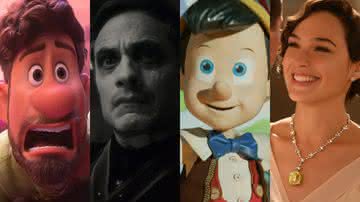"Mundo Estranho", "Lobisomem na Noite", "Pinóquio", "Morte no Nilo" e mais produções que passaram batidas em 2022 - Divulgação/Disney/Marvel Studios/20th Century Studios