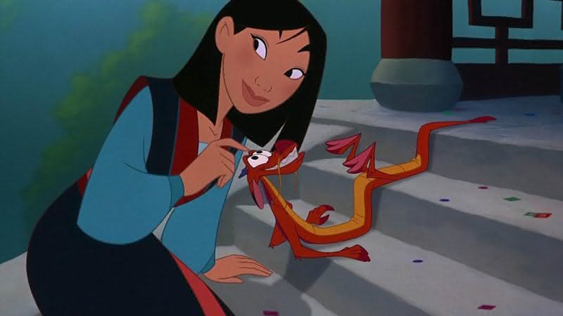 Mushu é um dos protagonistas na animação - Disney