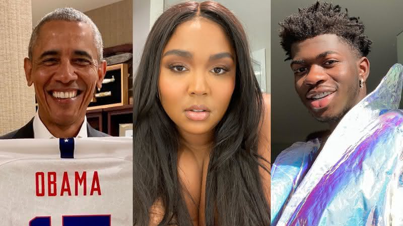 Lizzo e Lil Nas X entraram para a lista feita por Barack Obama com melhores músicas do ano - Instagram