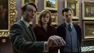 Harry Styles, Emma Corrin e David Dawson em "My policeman" - Divulgação/Prime Video