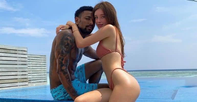 Nego do Borel e Duda Reis em férias - Reprodução/Instagram