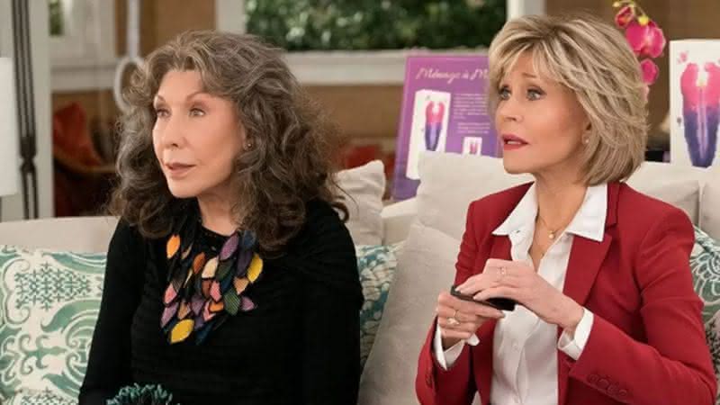 Jane Fonda e Lily Tomlin são as protagonistas de "Grace e Frankie" - Divulgação/Netflix