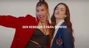 Giovanna Grigio e Sophia Abrahao participaram de diferentes versões de "Rebelde" - (Reprodução/Netflix)