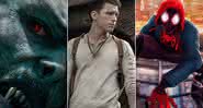 "Morbius", "Uncharted" e a sequência de "Homem-Aranha no Aranhaverso" devem parar na Netflix após acordo de exclusividade com a Sony - Divulgação/Sony Pictures