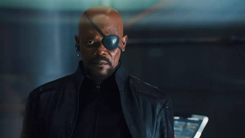 Samuel L. Jackson interpreta Nick Fury em no MCU - Reprodução/Marvel