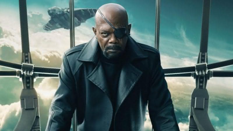 Nick Fury em Vingadores (2012) - Divulgação/Disney/Marvel Studios