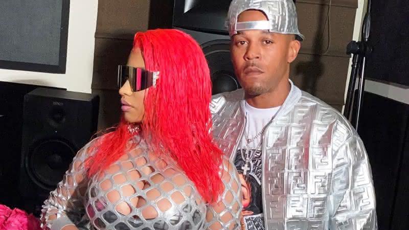 Nicki Minaj e Kenneth Petty - Reprodução/Instagram