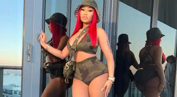 Nicki Minaj em publicação nas redes sociais - Reprodução/Instagram