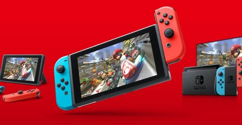 Nintendo Switch, console lançado há três anos, chegará oficialmente ao Brasil em breve - Divulgação