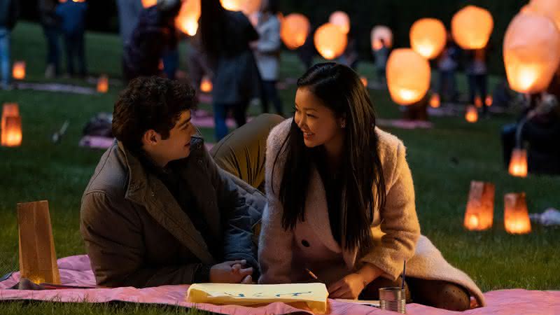 Noah Centineo e Lana Condor em Para Todos os Garotos Que Amei - Reprodução/Netflix