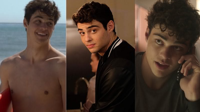 Noah Centineo em cenas de SPF - 18, O Date Perfeito e Sierra Burgess é uma Loser - Divulgação/Netflix