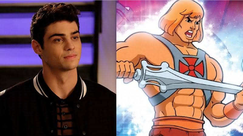 Noah Centineo e He-Man - Divulgação/Netflix/NBC