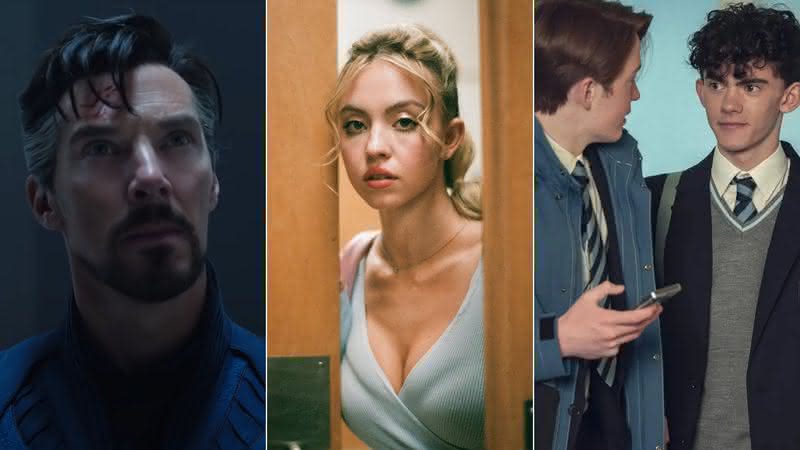 Illuminati em "Doutor Estranho 2"; Sydney Sweeney em "Madame Teia"; e mais notícias do dia - Divulgação/Marvel Studios/HBO Max/Netflix