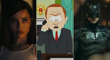 Apresentadoras do Oscar 2022; "South Park" zomba de Putin; e mais notícias do dia - Divulgação/Warner Bros. Pictures/Comedy Central