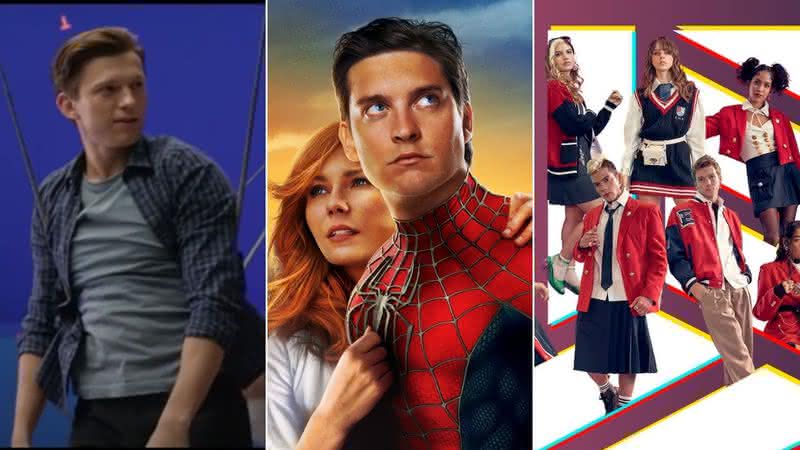 Filmagens de "Sem Volta Para Casa"; novo "Homem-Aranha" de Tobey Maguire; e mais - Divulgação/Sony Pictures e Netflix