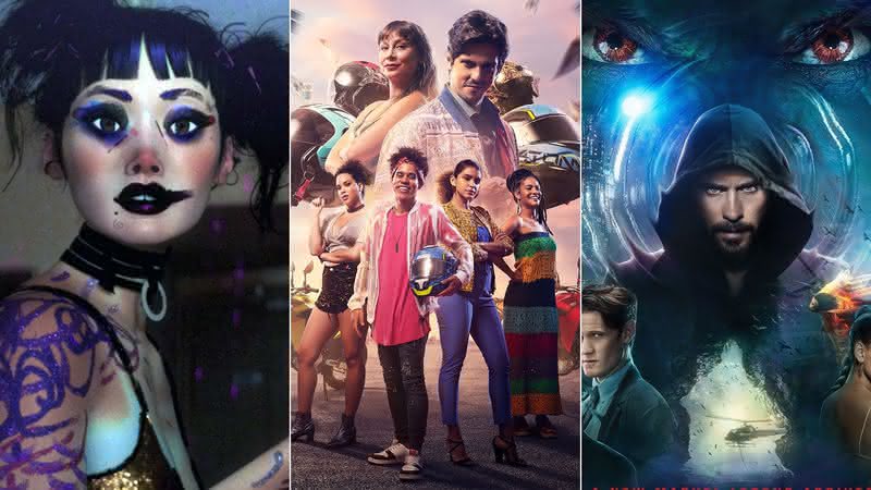 Novo ano de "Love, Death & Robots"; "Vai Dar Nada"; "Morbius"; e mais estreias da semana (16 a 22/05) - Divulgação/Netflix/Paramount+/Sony Pictures