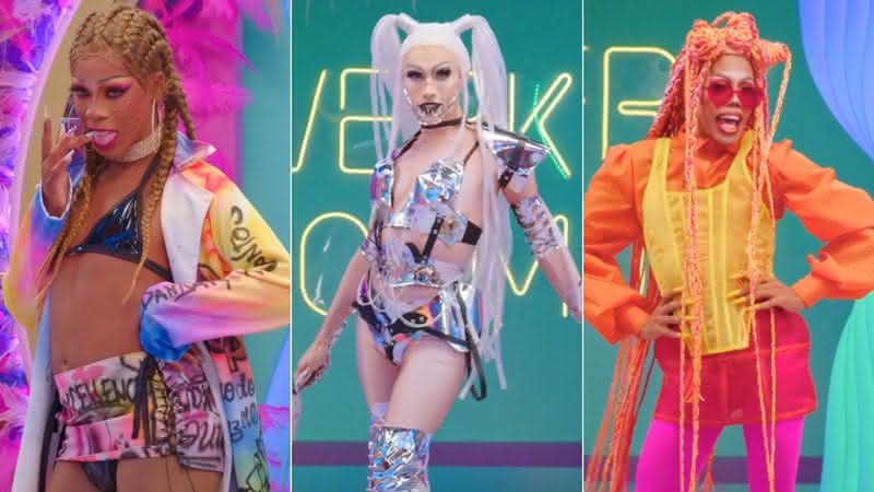 Novo time de drags tenta superar pioneiras no trailer do 2º episódio de "Drag Race Brasil", versão nacional de "RuPaul's Drag Race" - Divulgação/Paramount+