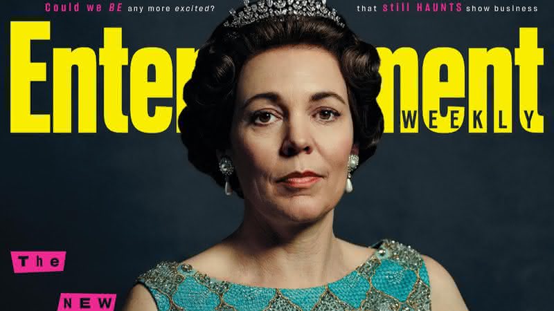 Olivia Colman como a Rainha Elizabeth II. Crédito: Reprodução/Entertainment Weekly