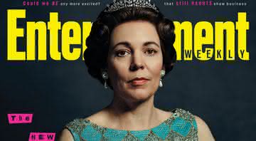 Olivia Colman como a Rainha Elizabeth II. Crédito: Reprodução/Entertainment Weekly