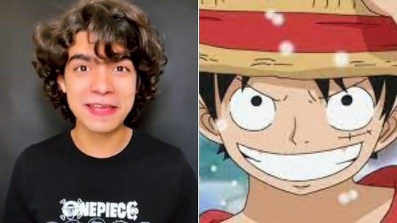 Iñaki Godoy será o protagonista Monkey D. Luffy em "One Piece" - (Reprodução/Twitter/Fuji Television)