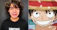 Iñaki Godoy será o protagonista Monkey D. Luffy em "One Piece" - (Reprodução/Twitter/Fuji Television)