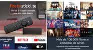 Fire TV Stick: o dispositivo mais popular para assistir a milhares de conteúdos em Full HD - Reprodução/Amazon